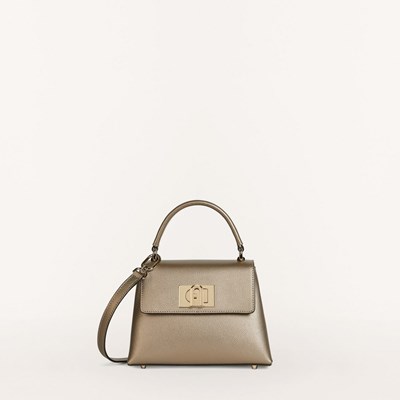 Women's Furla 1927 Mini Bags Grey Brown | 2307-YLKIQ