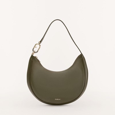 Women's Furla Primavera Shoulder Bags Green | 3920-KZULC